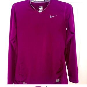 Nike pro combat long sleeve compression shirt size Medium